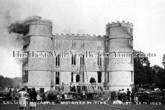 DO 715 - Lulworth Castle, Destroyed By Fire Aug 1929, Dorset