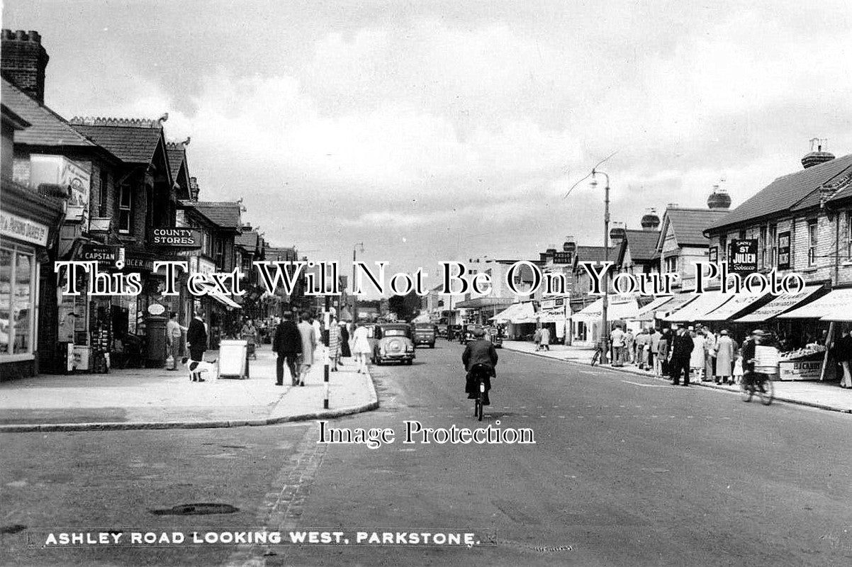 DO 729 - Ashley Road Looking West, Parkstone, Dorset c1943