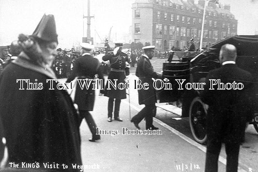 DO 74 - The King's Visit to Weymouth, Dorset 1912