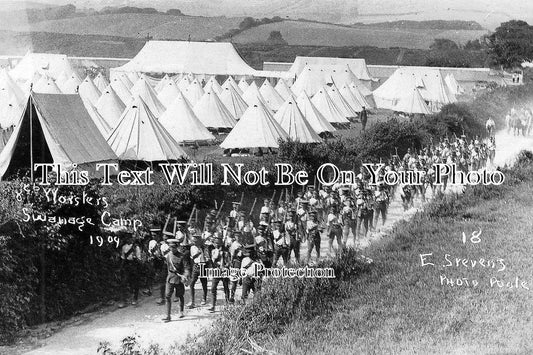 DO 8 - 8th Worsters, Swanage Military Camp, Dorset 1909