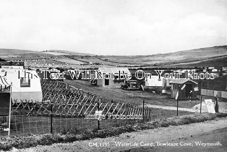 DO 819 - Waterside Caravan Cam, Bowleaze Cove, Weymouth, Dorset c1945