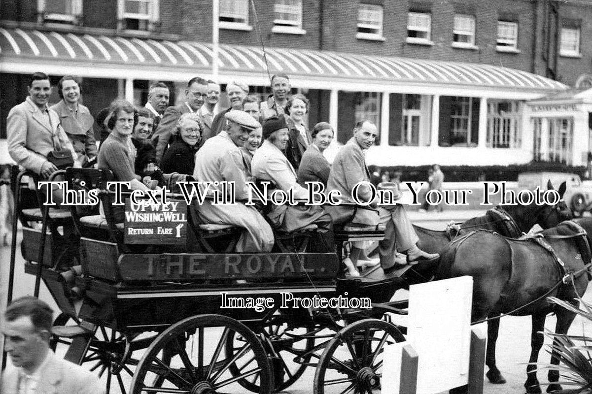 DO 834 - The Royal Horse Bus, Upwey, Chambers Kiosk, Weymouth, Dorset