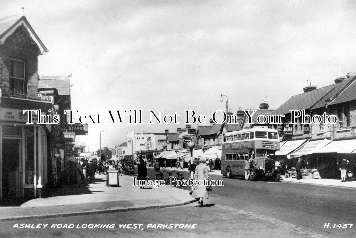 DO 859 - Ashley Road Looking West, Parkstone, Dorset