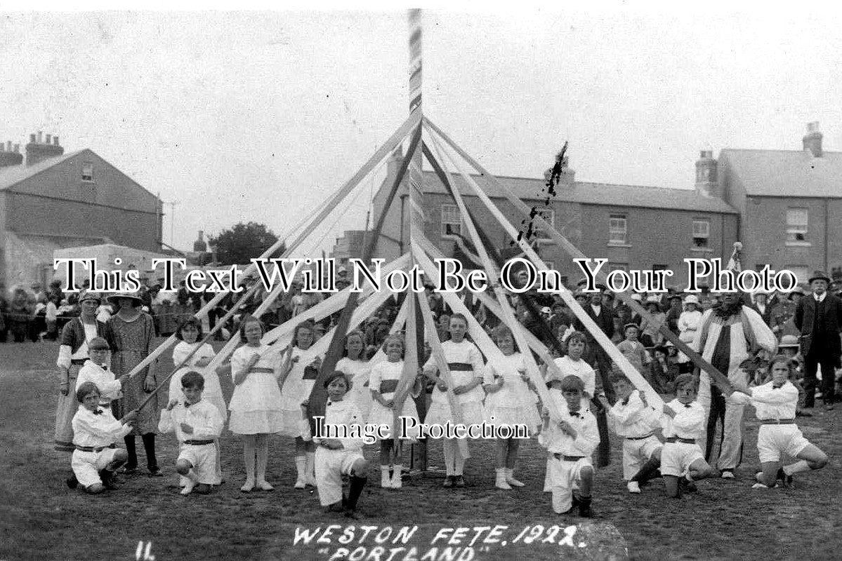 DO 86 - Weston Fete Maypole, Portland, Dorset 1922