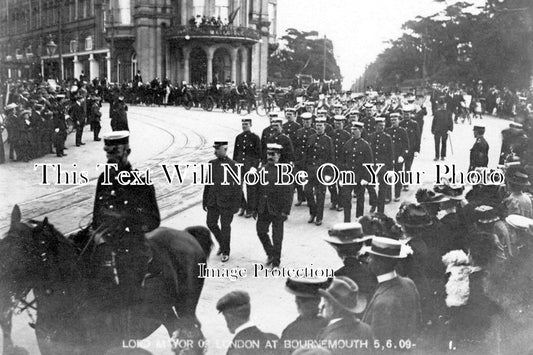 DO 898 - Visit Of Lord Mayor Of London, Bournemouth, Dorset 1909