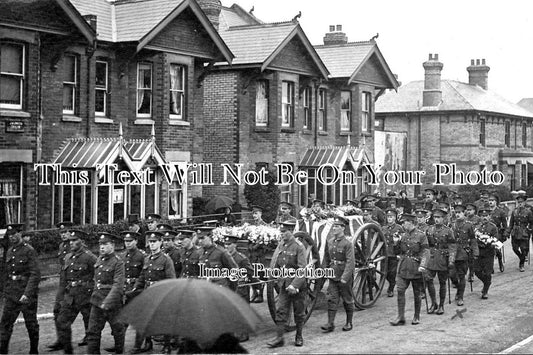 DO 918 - Military Funeral, Boscombe, Bournemouth, Dorset