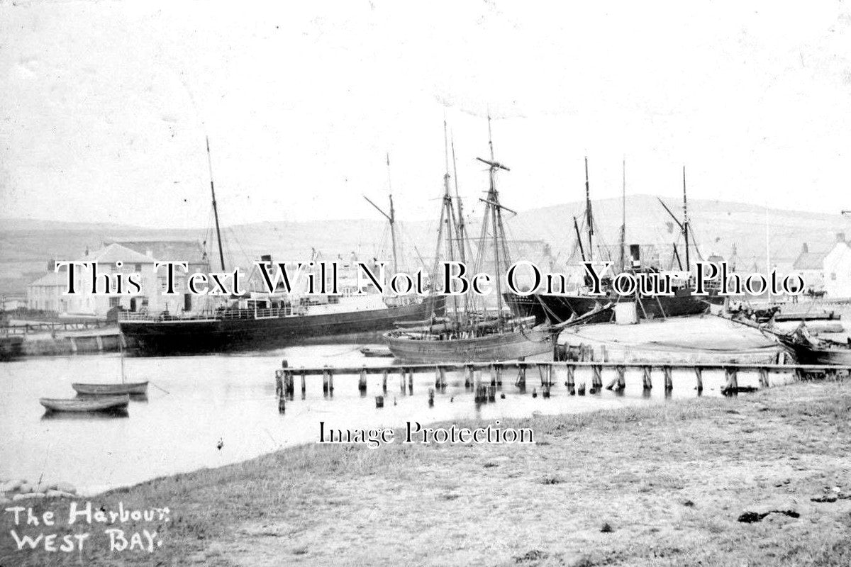 DO 926 - Harbour, West Bay, Dorset c1910