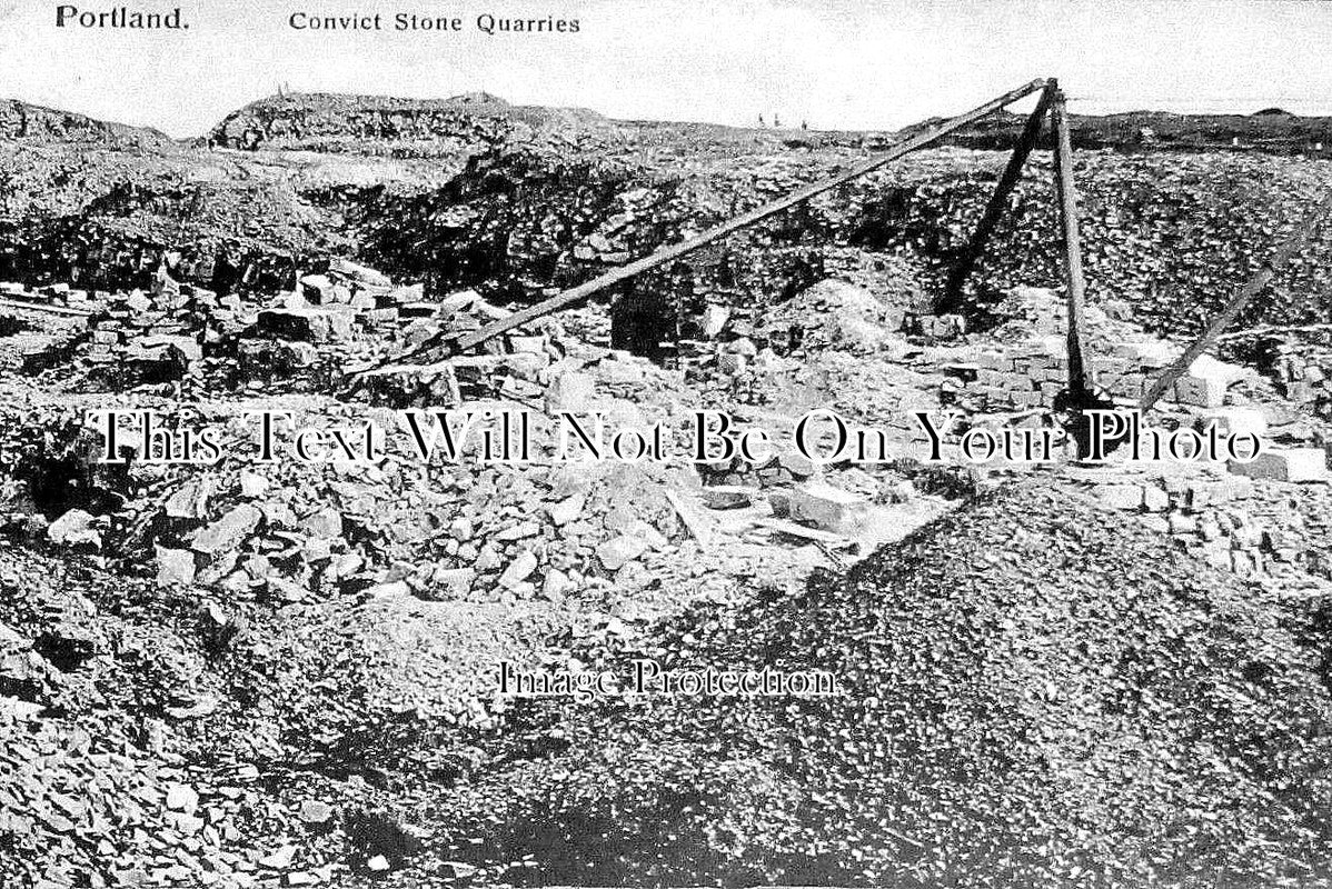 DO 93 - Convict Stone Quarries, Portland, Dorset c1914