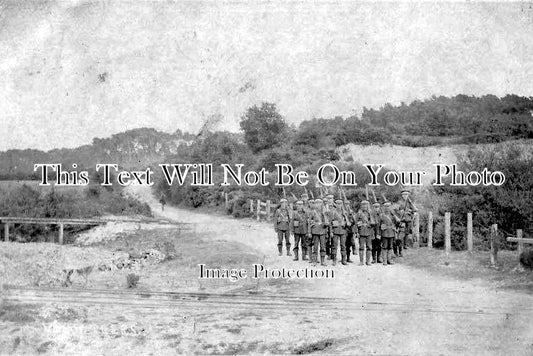 DO 944 - Military Volunteers, Furzebrook, Dorset c1907