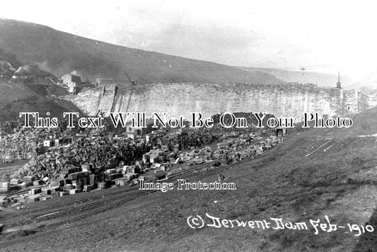 DR 1024 - Derwent Dam, Derbyshire c1910