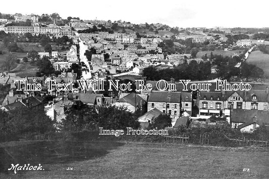 DR 1043 - Matlock, Derbyshire c1916