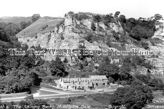 DR 1050 - Shining Rock, Middleton Dale, Derbyshire c1932