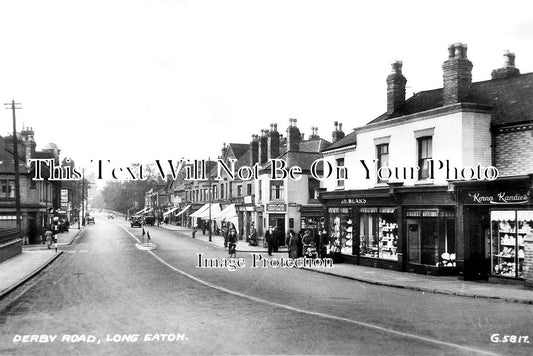 DR 1084 - Derby Road, Long Eaton, Derbyshire c1937