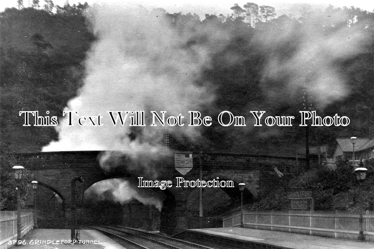 DR 11 - Grindleford Railway Tunnel, Derby, Derbyshire c1910