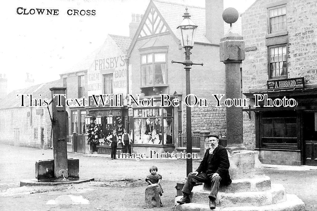 DR 1109 - Clowne Cross, Derbyshire c1906