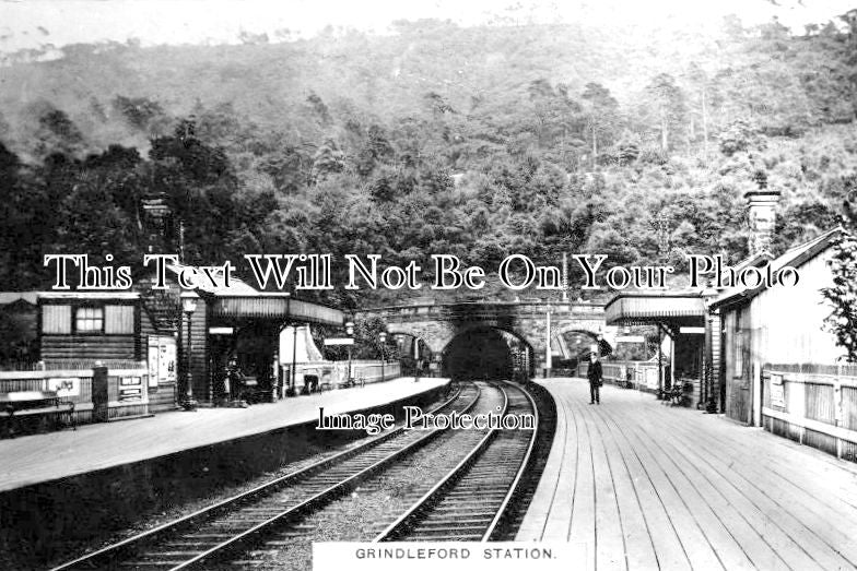 DR 1114 - Grindleford Railway Station, Derbyshire c1910