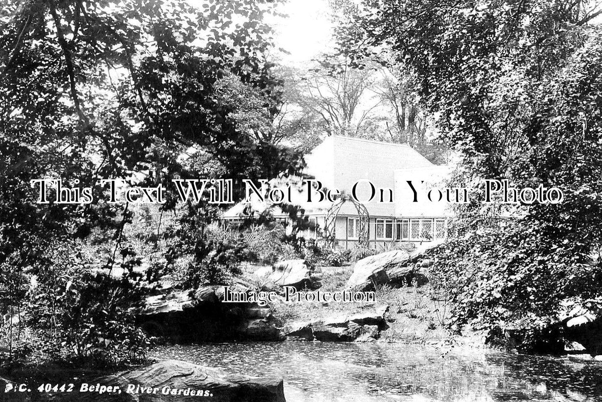 DR 1121 - Belper River Gardens, Derbyshire c1907