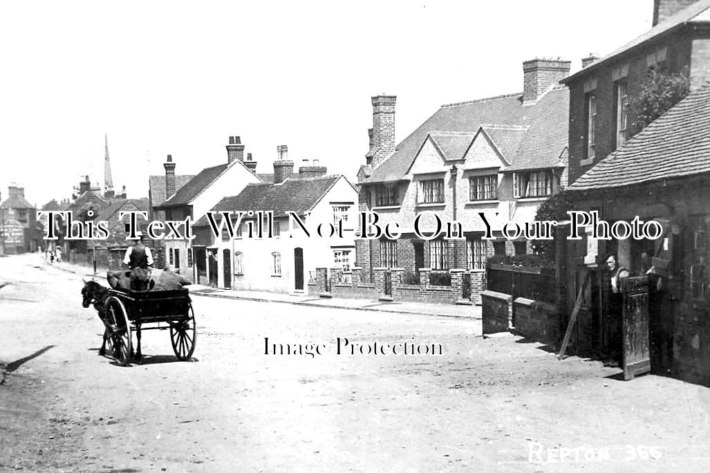 DR 1123 - Repton, Derbyshire c1910