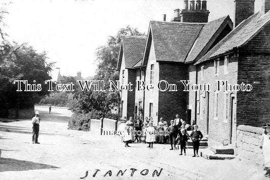 DR 1179 - Post Office & Main Street, Stanton, Derbyshire c1905