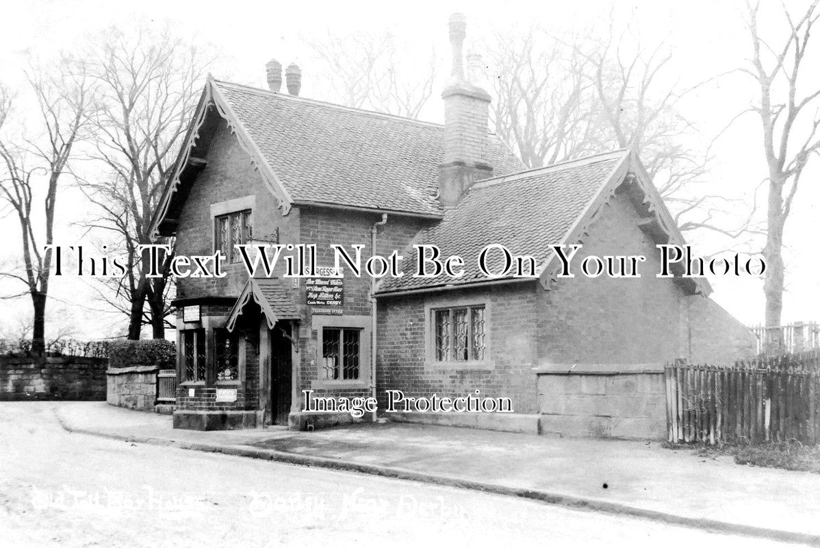 DR 1180 - Old Toll Bar House & Post Office, Darley Abbey, Derbyshire c1906