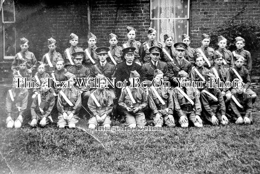 DR 1198 - Codnor Boys Brigade, Derbyshire c1916