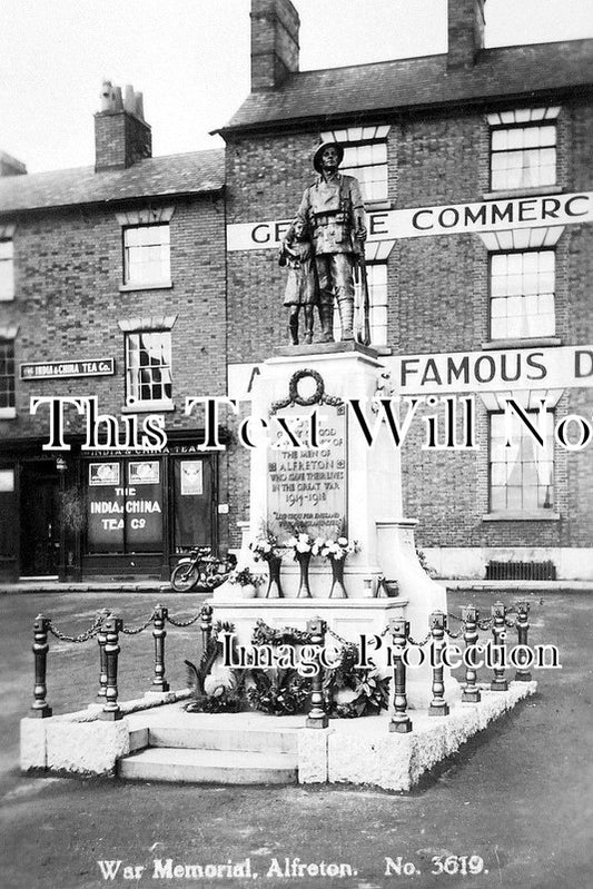 DR 1202 - Alfreton War Memorial, Alfreton, Derbyshire c1922