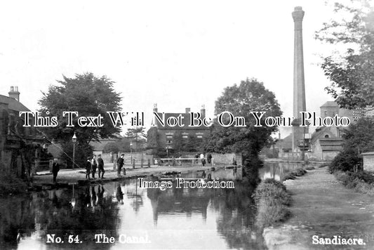 DR 1209 - The Canal, Sandiacre, Derbyshire c1920