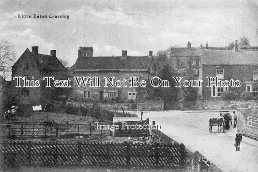 DR 124 - Little Eaton Crossing, Derby, Derbyshire c1906