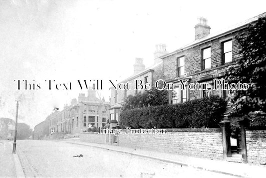 DR 1258 - Hall Street, New Mills, Derbyshire c1905