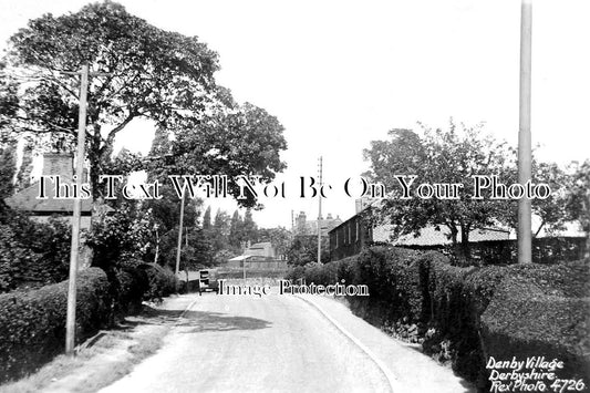 DR 1259 - Denby Village, Derbyshire c1923