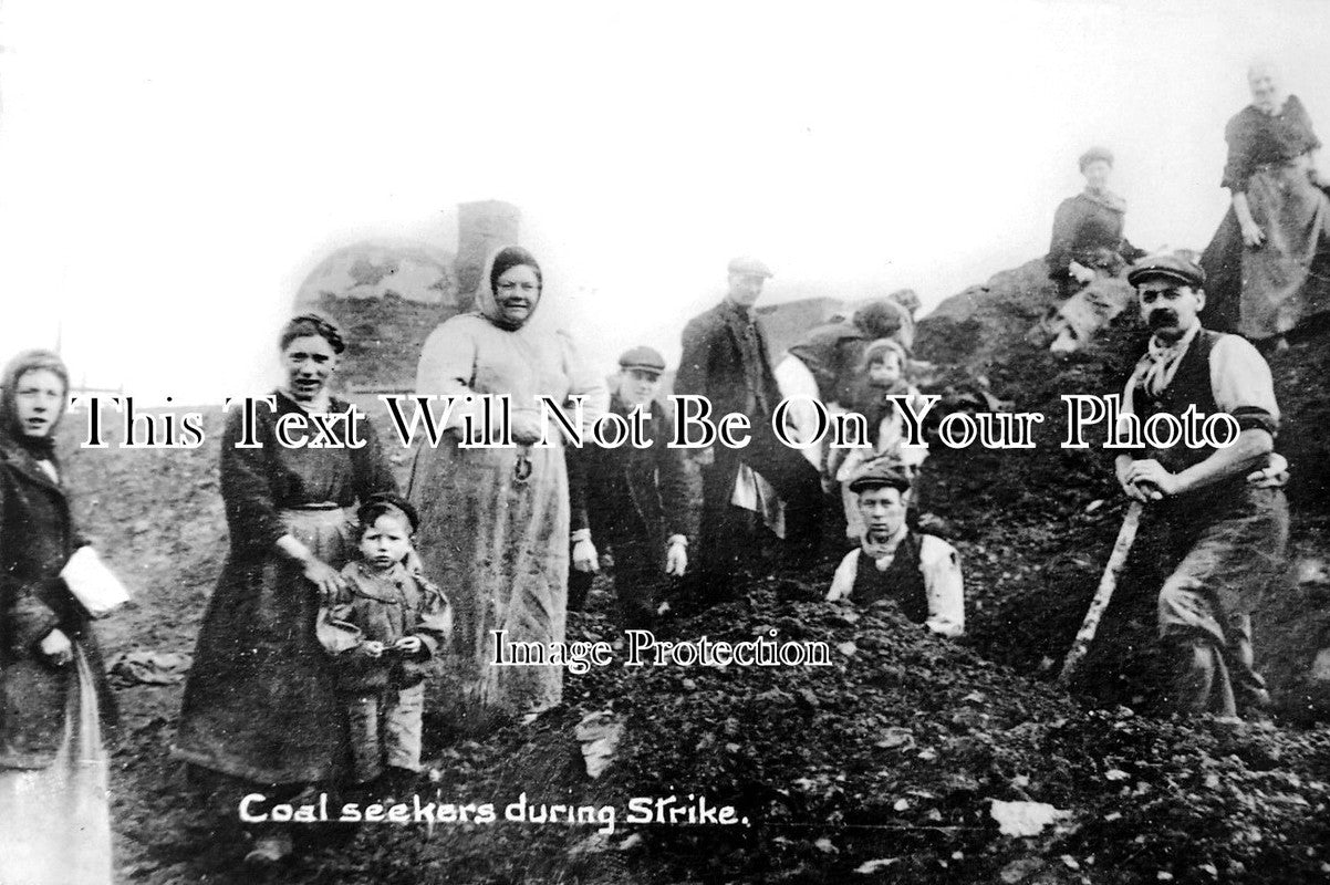 DR 1274 - Coal Pickers During 1912 Strike, Ilkeston, Derbyshire