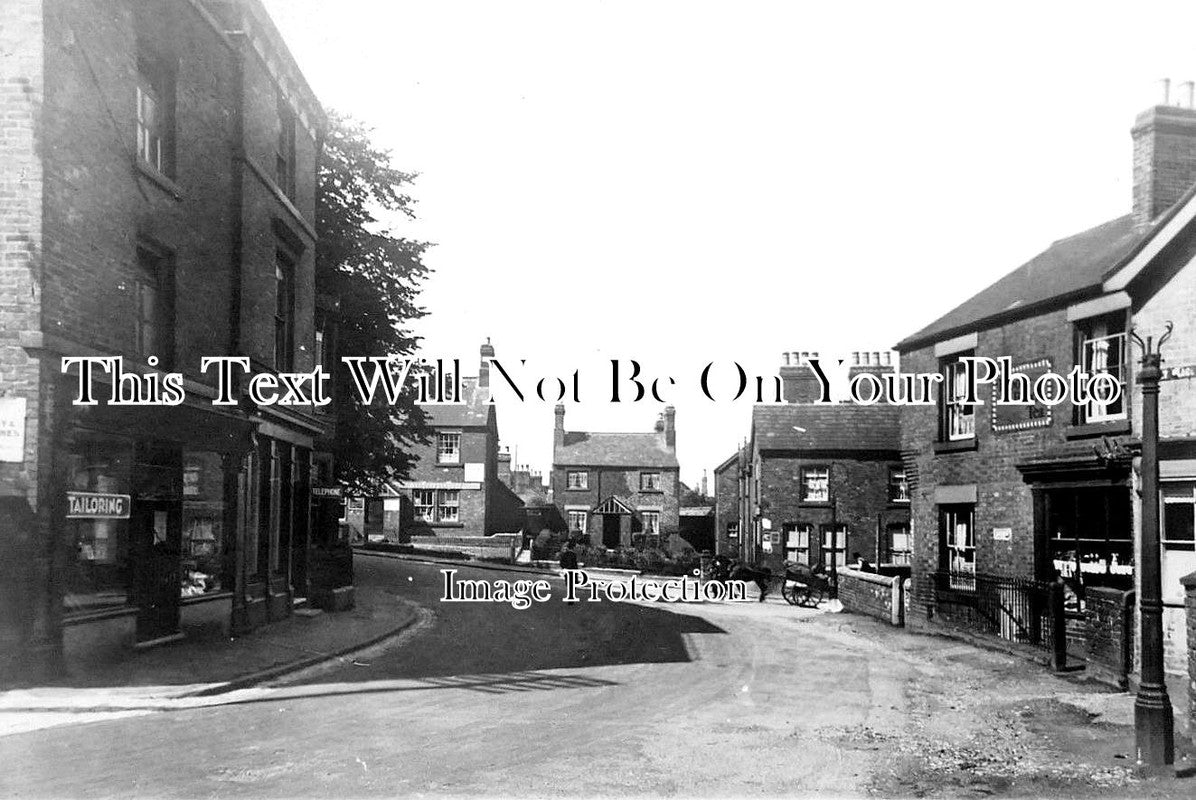 DR 1278 - Market Place, Riddings, Derbyshire c1912