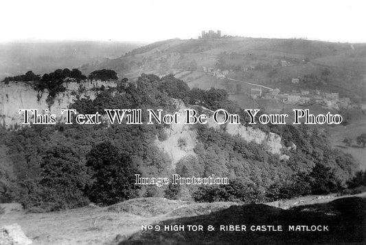 DR 1281 - High Tor & Riber Castle, Matlock, Derbyshire