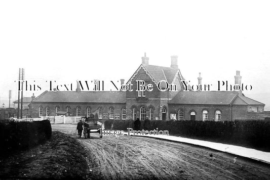 DR 1285 - Midland Railway Station, Alfreton, Derbyshire c1920