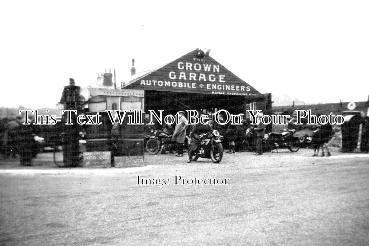 DR 1293 - W.Ingle, Crown Garage, Smalley, Derbyshire