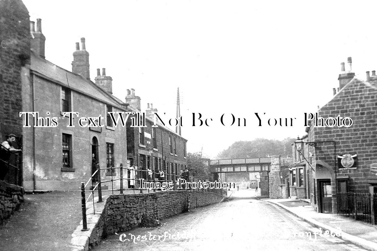 DR 1298 - Chesterfield Road, Dronfield, Derbyshire c1911