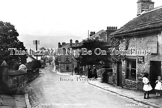 DR 1308 - Main Road, Hathersage, Derbyshire c1927