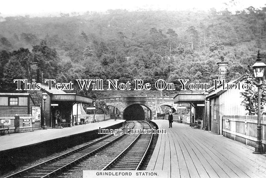 DR 1309 - Grindleford Railway Station, Derbyshire c1911