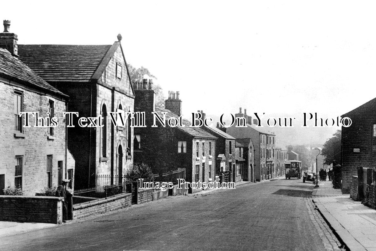 DR 1318 - Chapel En Le Frith Market Place, Derbyshire c1932