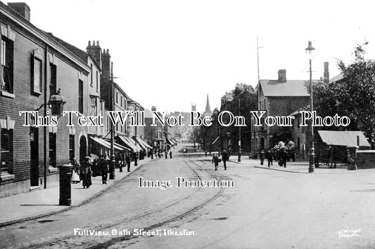 DR 1322 - Bath Street, Ilkeston, Derbyshire c1914