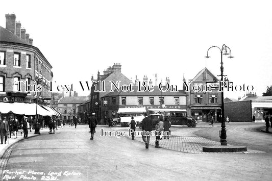 DR 1328 - Market Place, Long Eaton, Derbyshire c1923