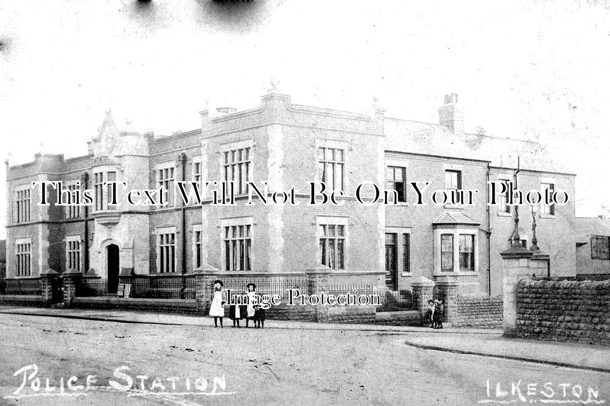 DR 1333 - Ilkeston Police Station, Derbyshire c1910