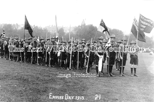 DR 1346 - Empire Day, Chesterfield, Derbyshire 1913