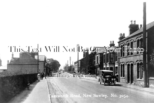 DR 1349 - Tamworth Road, New Sawley, Long Eaton, Derbyshire c1920