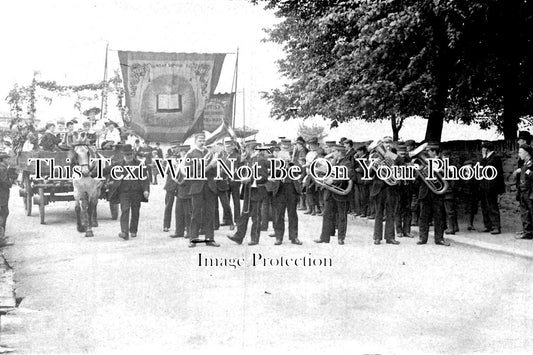 DR 1353 - Dronfield Baptist Church Sunday School Procession, Derbyshire