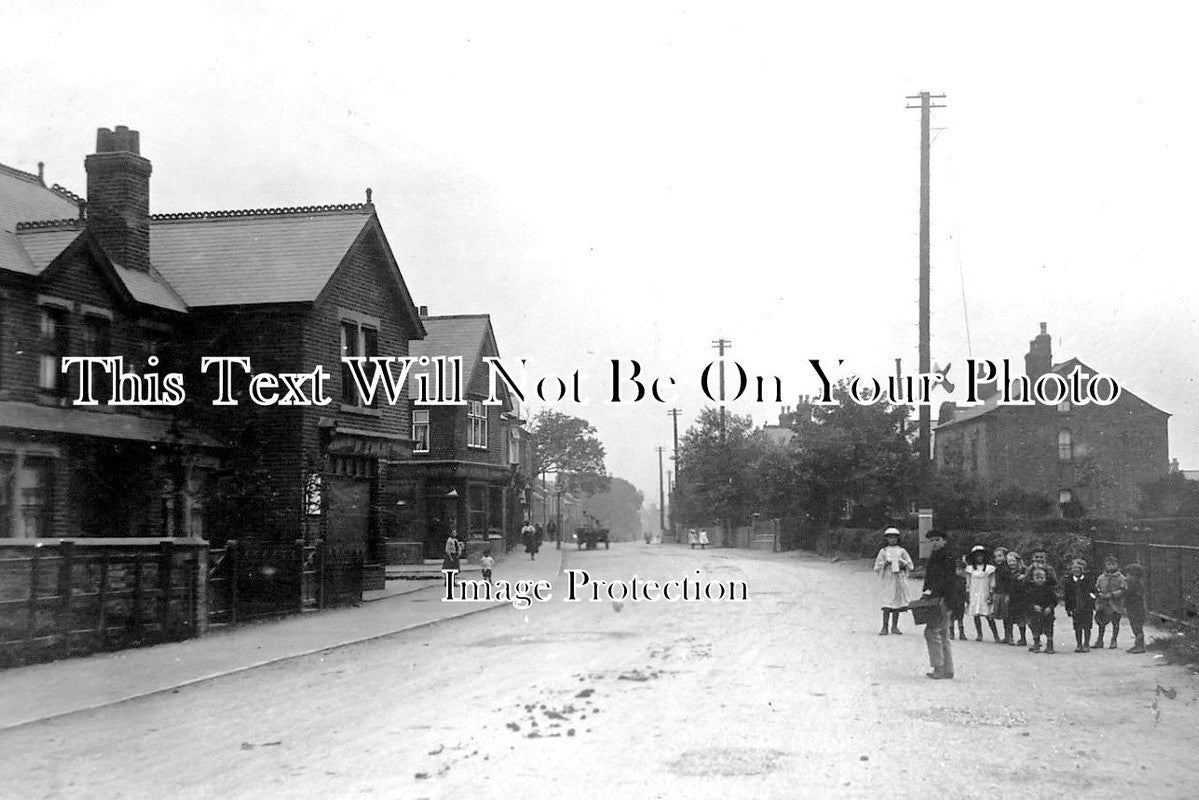 DR 1383 - Sawley Road, Long Eaton, Derbyshire c1910