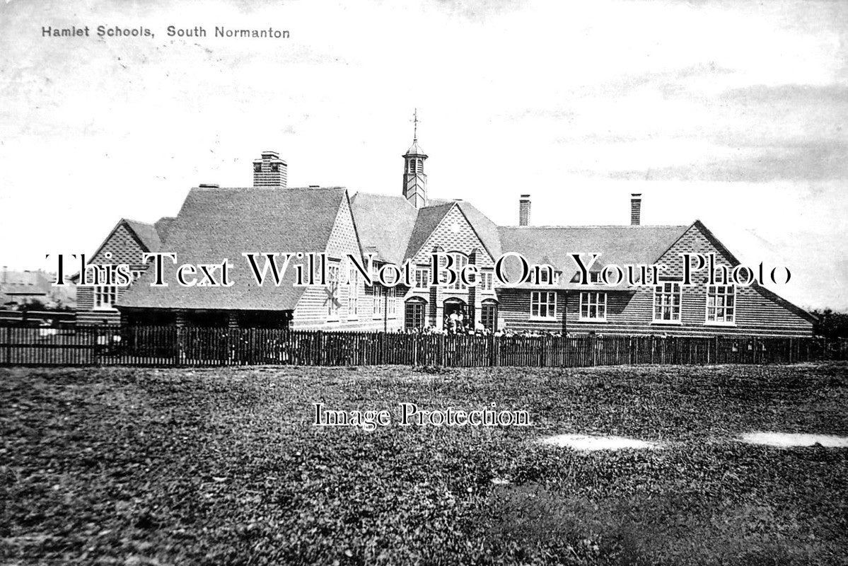 DR 1402 - Hamlet Schools, South Normanton, Derbyshire c1912