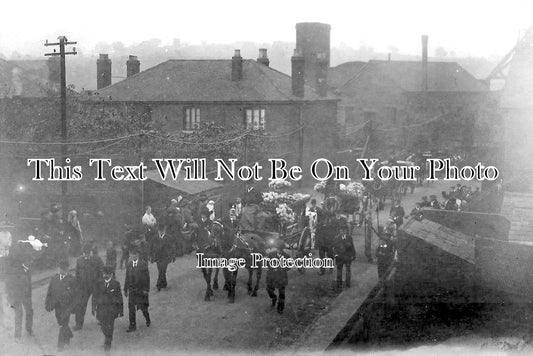 DR 1422 - Blackwell Colliery Funeral Procession, Coal Mining Disaster, Derbyshire