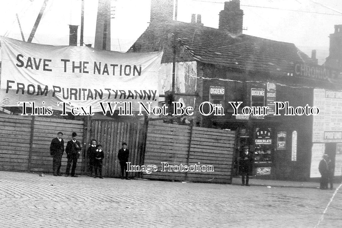 DR 1431 - Glossop Election, Derbyshire c1912