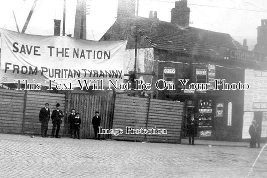 DR 1431 - Glossop Election, Derbyshire c1912